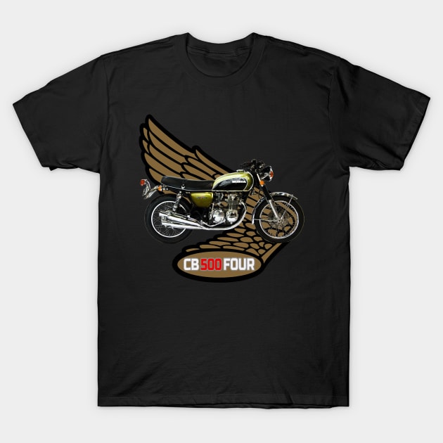 CLASSIC BIKE N037 T-Shirt by classicmotorcyles